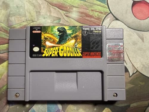Super Godzilla (Super Nintendo Entertainment System, 1993)- Cart only