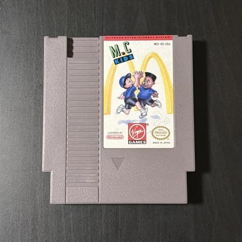 M.C. Kids (Nintendo Entertainment System, 1992) Cart Only