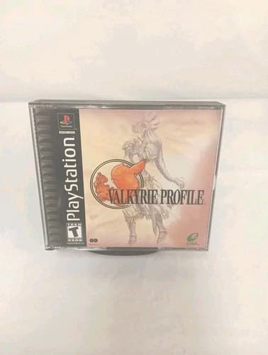 Valkyrie Profile (Sony PlayStation 1, 2000) PS1 Enix Rare RPG