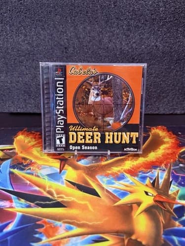 Cabela's Ultimate Deer Hunt (Sony PlayStation 1, 2002) -CIB - Tested - Free Ship