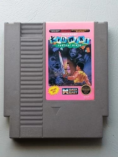 Kid Niki Radical Ninja 1987 NES Nintendo Entertainment System Tested Works Great