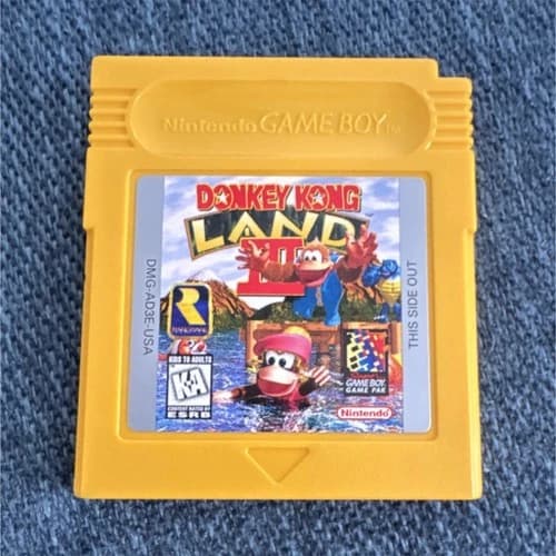Nintendo Donkey Kong Land III (Game Boy) Platformer Cartridge NTSC-U/C