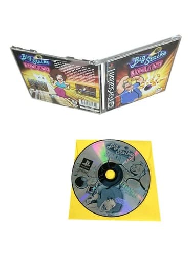 Sony PlayStation 1 PS1 Complete CIB COMPLETE TESTED Big Strike Bowling