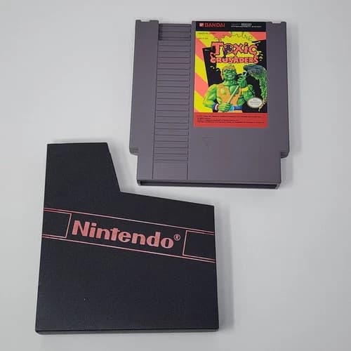 Toxic Crusaders (Nintendo NES) AUTHENTIC Cartridge - TESTED