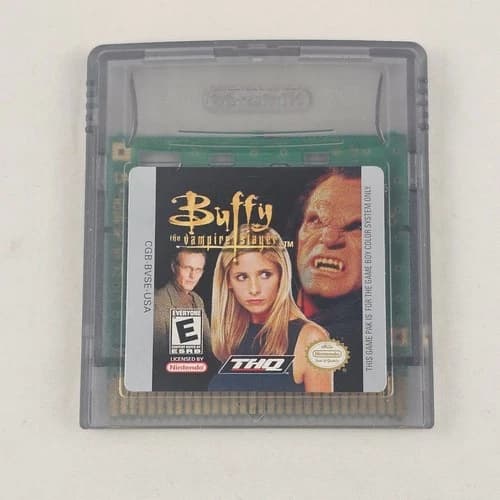Buffy the Vampire Slayer Game Boy Color Video Game THQ Licensed Cartridge Only