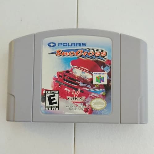 Polaris SnoCross - Nintendo 64 2000 N64 TESTED WORKING Cartridge Only Vatical