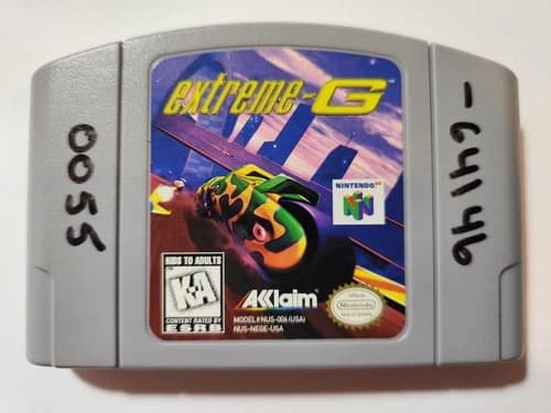 Extreme-G (Nintendo 64, 1997) Authentic - N64