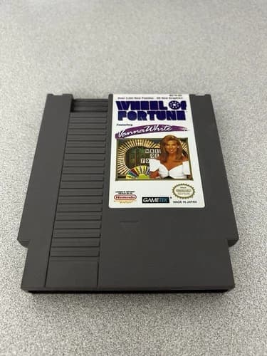 Wheel of Fortune Vanna White - Nintendo Entertainment System