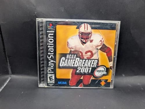 NCAA GameBreaker 2001 (Sony PlayStation 1, 2000) PS1 Complete