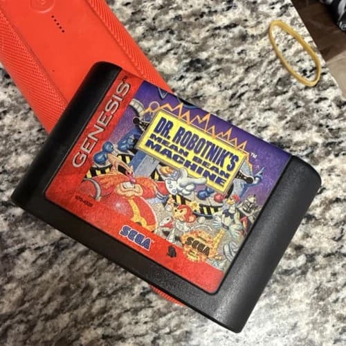 SEGA Dr. Robotnik's Mean Bean Machine Sega Genesis Game Cartridge