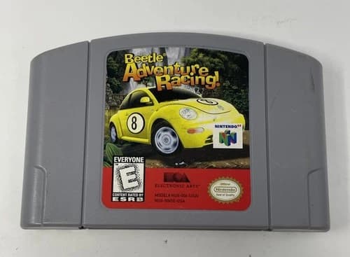 Beetle Adventure Racing Nintendo 64 1999 N64 Authentic Tested Cart Only