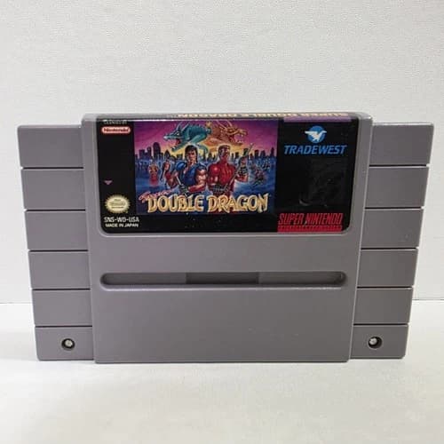 Super Double Dragon (Super Nintendo,SNES 1992) Game Only Tested