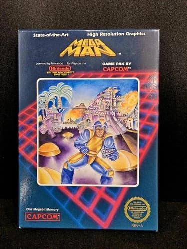 Mega Man 1 complete NES High Grade! Rare!! See Pics!!!!