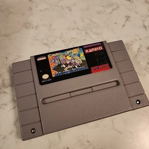 Chester Cheetah: Too Cool To Fool (Super Nintendo, 1992) SNES Authentic Cart