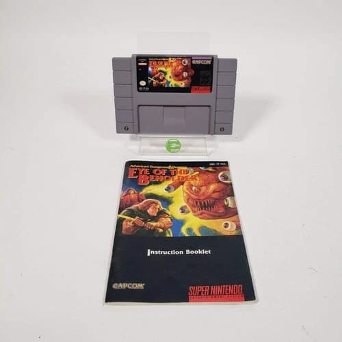 Advanced Dungeons & Dragons Eye of the Beholder (Super Nintendo SNES, 1994)