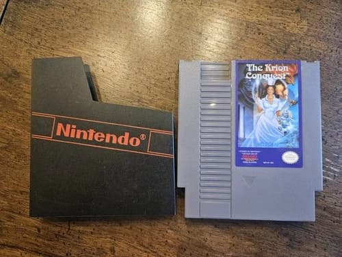 The Krion Conquest (NES Nintendo) Authentic Tested Rare Clean