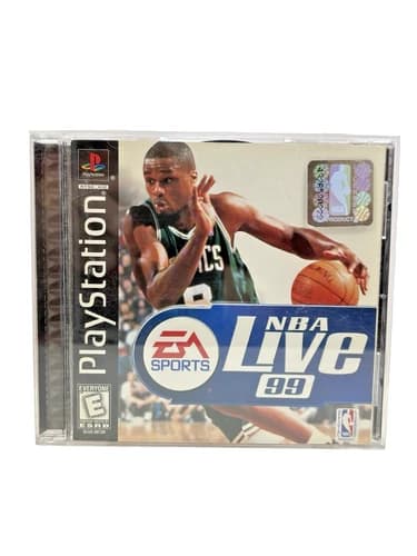 NBA Live 99 Sony PlayStation 1 PS1 Complete Tested CIB