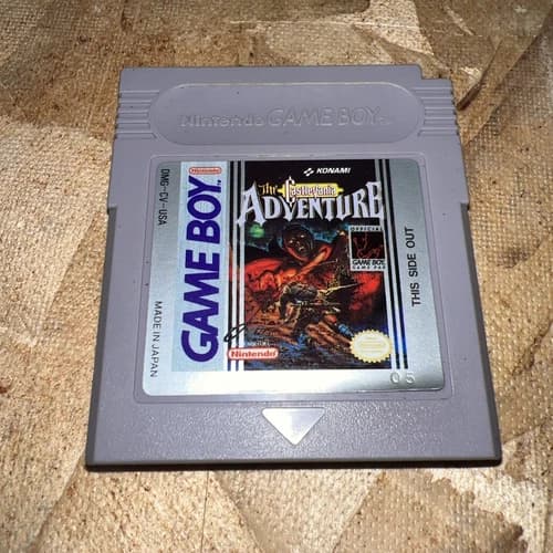 Castlevania: The Adventure Nintendo GameBoy Game Boy Authentic