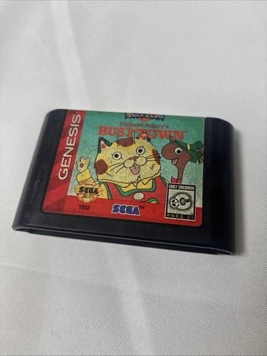Sega, Genesis, Richard Scarry, Busy Town Game￼