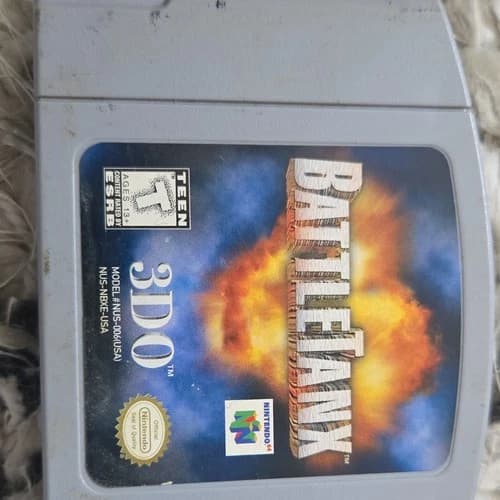 Battletanx (Nintendo 64, 3DO) N64 Game Cartridge T Rated NTSC-U/C US/Canada