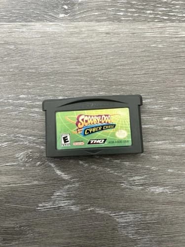 Scooby-Doo and the Cyber Chase (Nintendo Game Boy Advance, 2001) Tested & Works