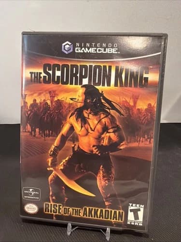 Scorpion King: Rise of the Akkadian (Nintendo GameCube, 2002) CIB Tested