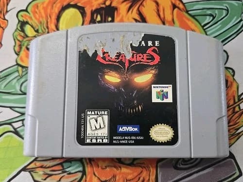 Nightmare Creatures (Nintendo 64 N64) Authentic & Tested - Ships Fast Fast Ship