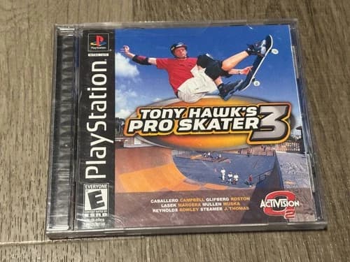 Tony Hawk's Pro Skater 3 Playstation 1 PS1 Complete CIB Authentic