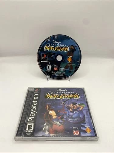 Disney’s The Emperor's New Groove (Sony PlayStation 1, PS1,2000) CIB Tested