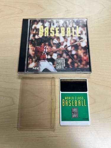 World Class Baseball - Complete - NEC TurboGrafx-16