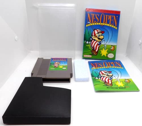 NES Open Tournament Golf (Nintendo NES, 1991) Complete CIB - Excellent! Tested