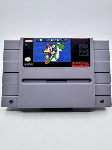 Super Mario World (Super Nintendo) [Cartridge Only] Tested Working