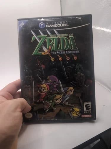 The Legend of Zelda Four Swords Adventures Nintendo GameCube Tested Working