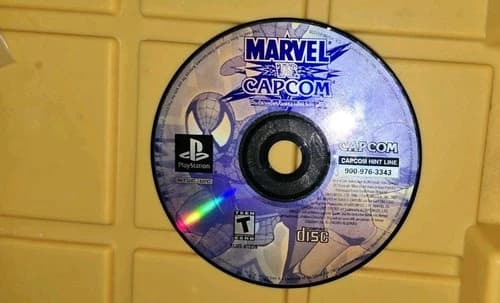 Marvel vs. Capcom: Clash of Super Heroes (Sony PlayStation 1, 2000) Disc Only