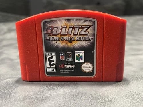NFL Blitz: Silver Special Edition N64 All-Time Edition