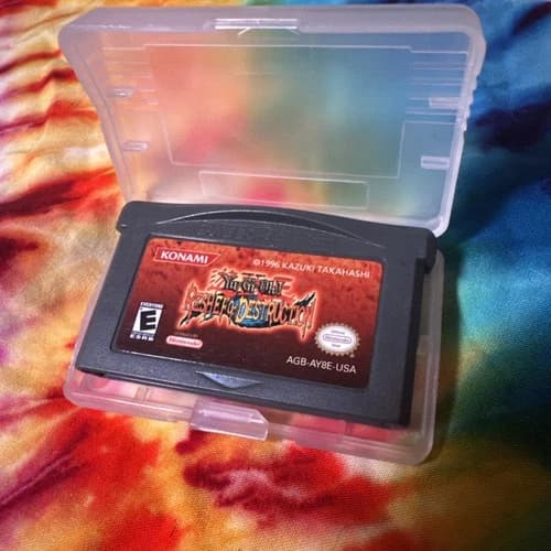 Yu Gi Oh Video Game Reshef of Destruction Nintendo Game Boy Advance Authentic