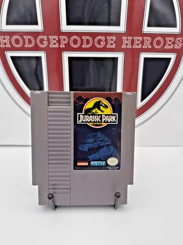 Jurassic Park - Nintendo Entertainment System - NES - Cleaned & Tested - *HPH