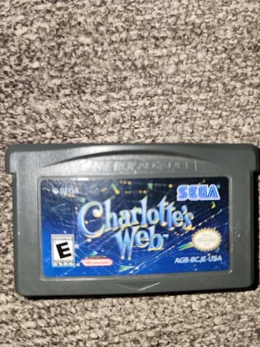 Charlotte's Web (Nintendo Game Boy Advance, 2006) Cartridge only.