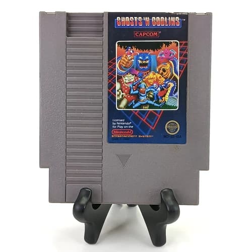 Ghosts 'N Goblins NES Video Game Cartridge (Nintendo NES, 1986) Tested & Works