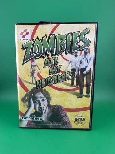Zombies Ate My Neighbors - Sega Genesis *Complete with Manual*