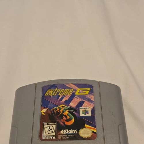 Extreme-G Nintendo 64 N64 Acclaim Racing Game Pak Cartridge Authentic and Tested