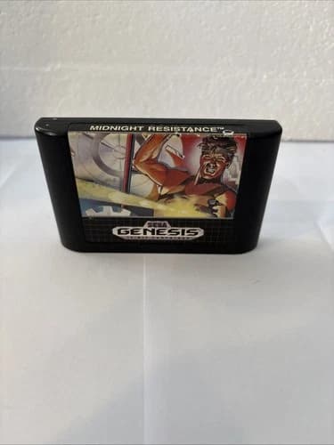 Midnight Resistance Game Sega Genesis Authentic (Game Only) - Tested & Works