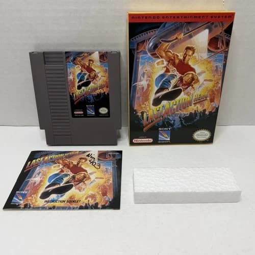 Last Action Hero (Nintendo Entertainment System, 1993) CIB Complete TESTED