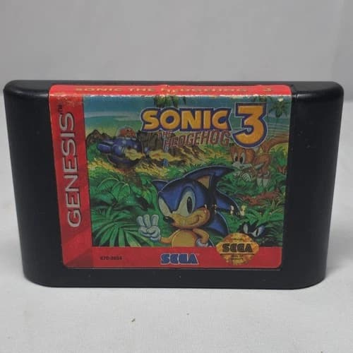 SEGA Sonic the Hedgehog 3 Sega Genesis Game Cartridge Only - Sonic Series