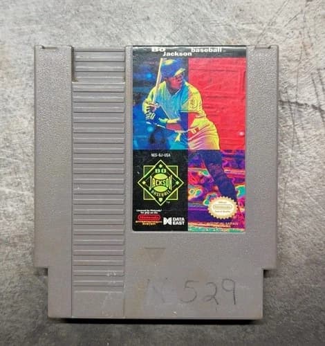 Bo Jackson Baseball NES (Nintendo, 1991) Authentic Cartridge Only | Tested
