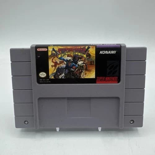 Sunset Riders SNES Super Nintendo Cartridge Authentic