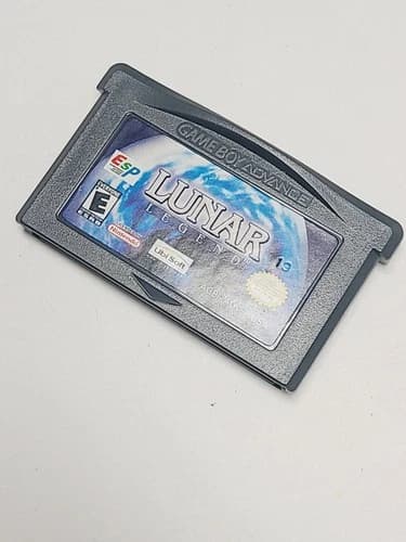 Lunar Legend Nintendo Game Boy Advance 2002 Tested Working