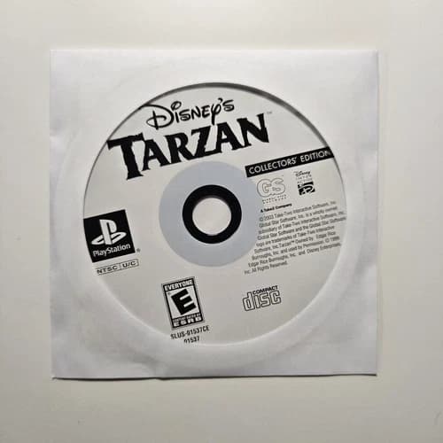 Disney’s Tarzan PS1 (Playstation PS1, 1999) DISC ONLY