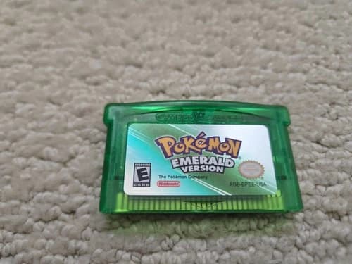 Pokemon Emerald Version GameBoy Advance GBA Game Only