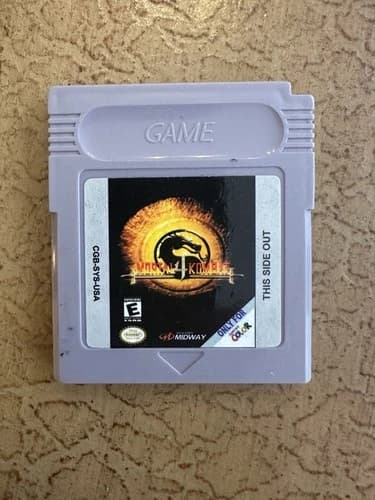 Mortal Kombat (Nintendo GameBoy, 1993)
